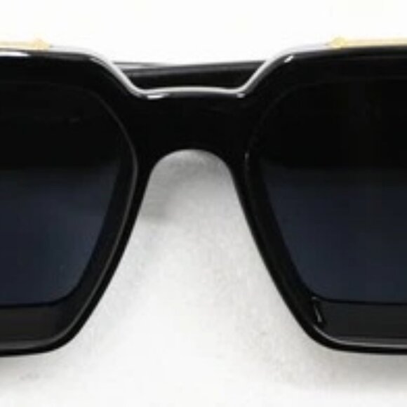 Louis Vuitton Acetate 1.1 Millionaires Black Sunglasses Z1165E 58-17-135